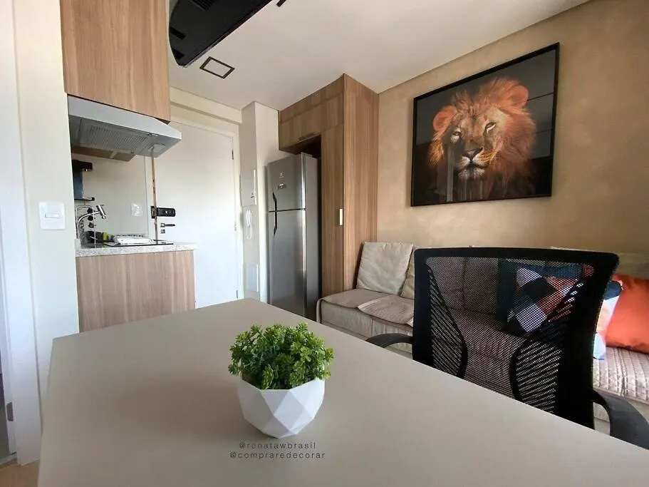 Studio Vlnovaconcei 4Pessoas Ar Cond E Varanda Sao Paulo