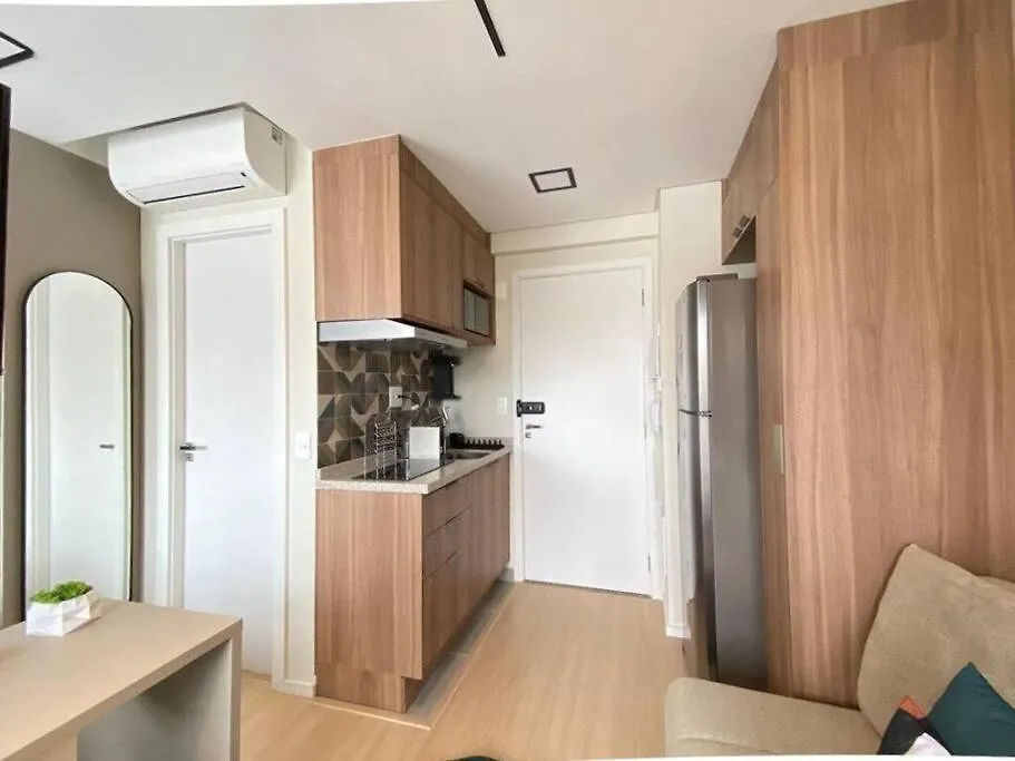 Studio Vlnovaconcei 4Pessoas Ar Cond E Varanda Sao Paulo