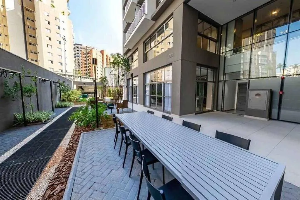 Apartment Studio Vlnovaconcei 4Pessoas Ar Cond E Varanda Sao Paulo Brazil