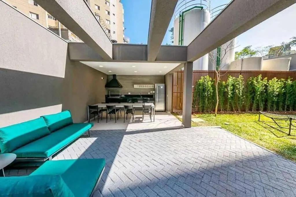 Studio Vlnovaconcei 4Pessoas Ar Cond E Varanda Sao Paulo