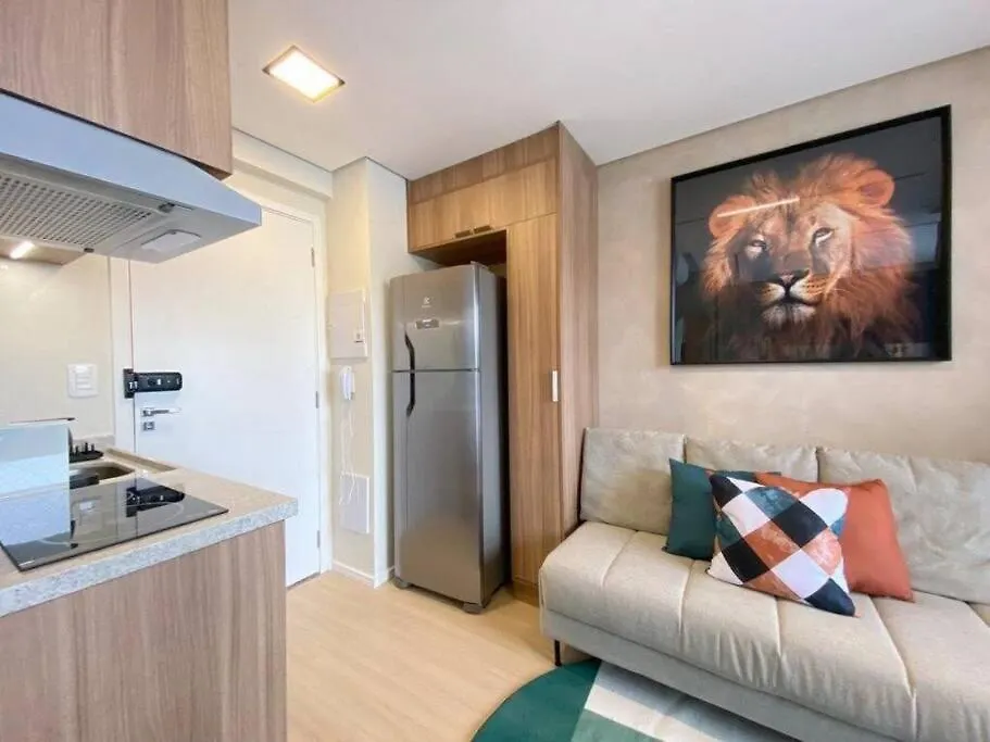 Apartment Studio Vlnovaconcei 4Pessoas Ar Cond E Varanda Sao Paulo