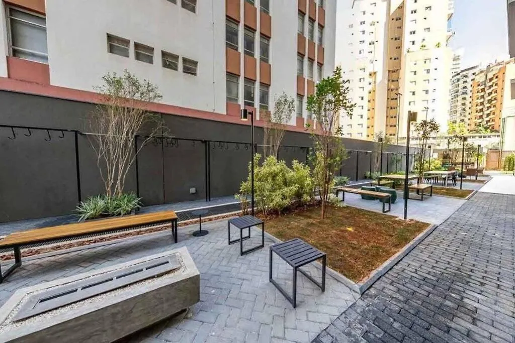 Apartment Studio Vlnovaconcei 4Pessoas Ar Cond E Varanda Sao Paulo